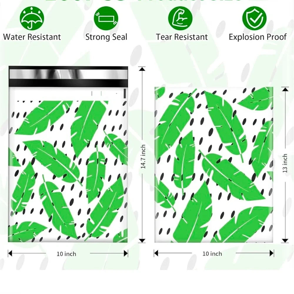 Frond Pattern‎ Polymailers - 10x13 - Pack of 25